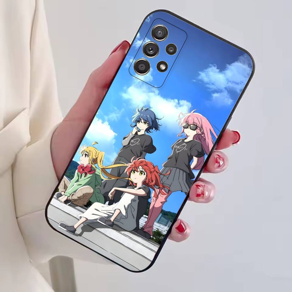 

Anime B-Bocchi The Rock Cute Phone Case For Samsung S25,S24,S21,S22,S23,S30,Ultra,S20,Plus,Fe,Lite,Note,10,Black Cover Samsung S20lite5G