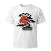 Shinei T-shirt Bonsai Mount Fuji Sunrise Japanese Pattern Print 100 Cotton L White Culture Souvenir Overseas