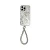 Feather Yarn Suitable for Iphone16 Bow Pearl Bracelet Mobile Phone Case Apple 14 High-end Sense 13 Love Protection Case