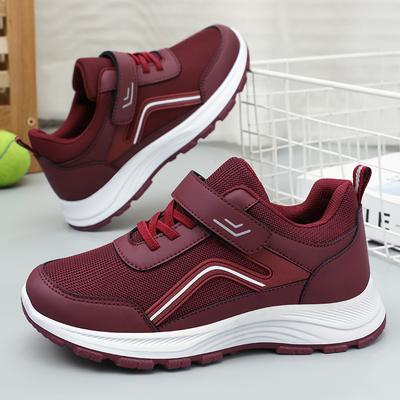 Stepping Shoes Women'S Spring And Autumn Comfortable Soft-Soled Sneakers Mother Shoes Middle-Aged Couples Elderly Shoes