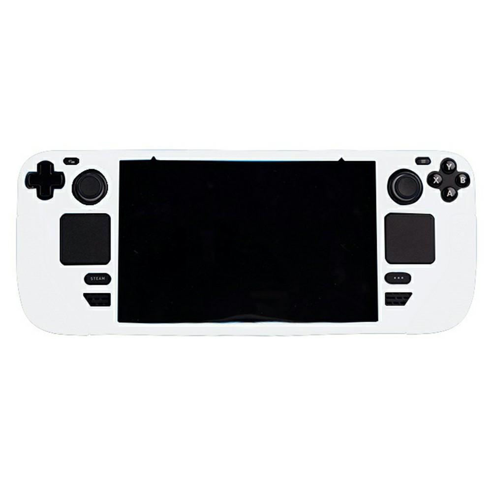 For Steam Deck Silicone Case Integrated Design Washable Shockproof Protective Cover