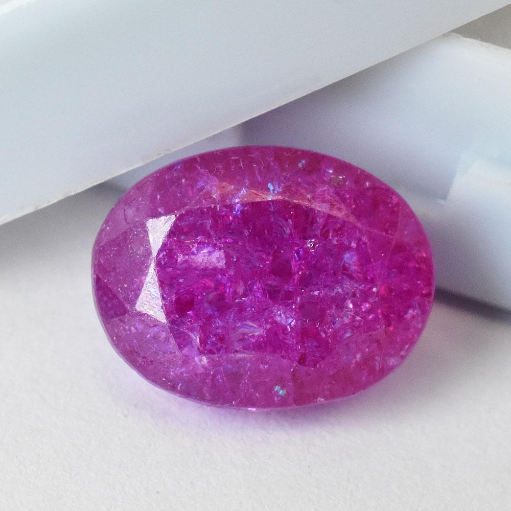 Natural Pink Sapphire Loose Gemstone Oval Cut 10.20 ct From Sri Lanka September Birthday Birthstone