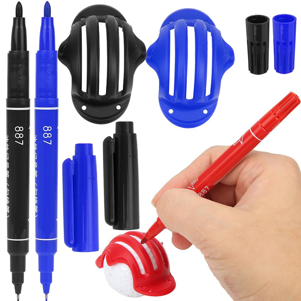 Golfball Linienmarkierwerkzeug Vorlage Liner Wasserdichte Golfballmarkierer Schablonenwerkzeuge