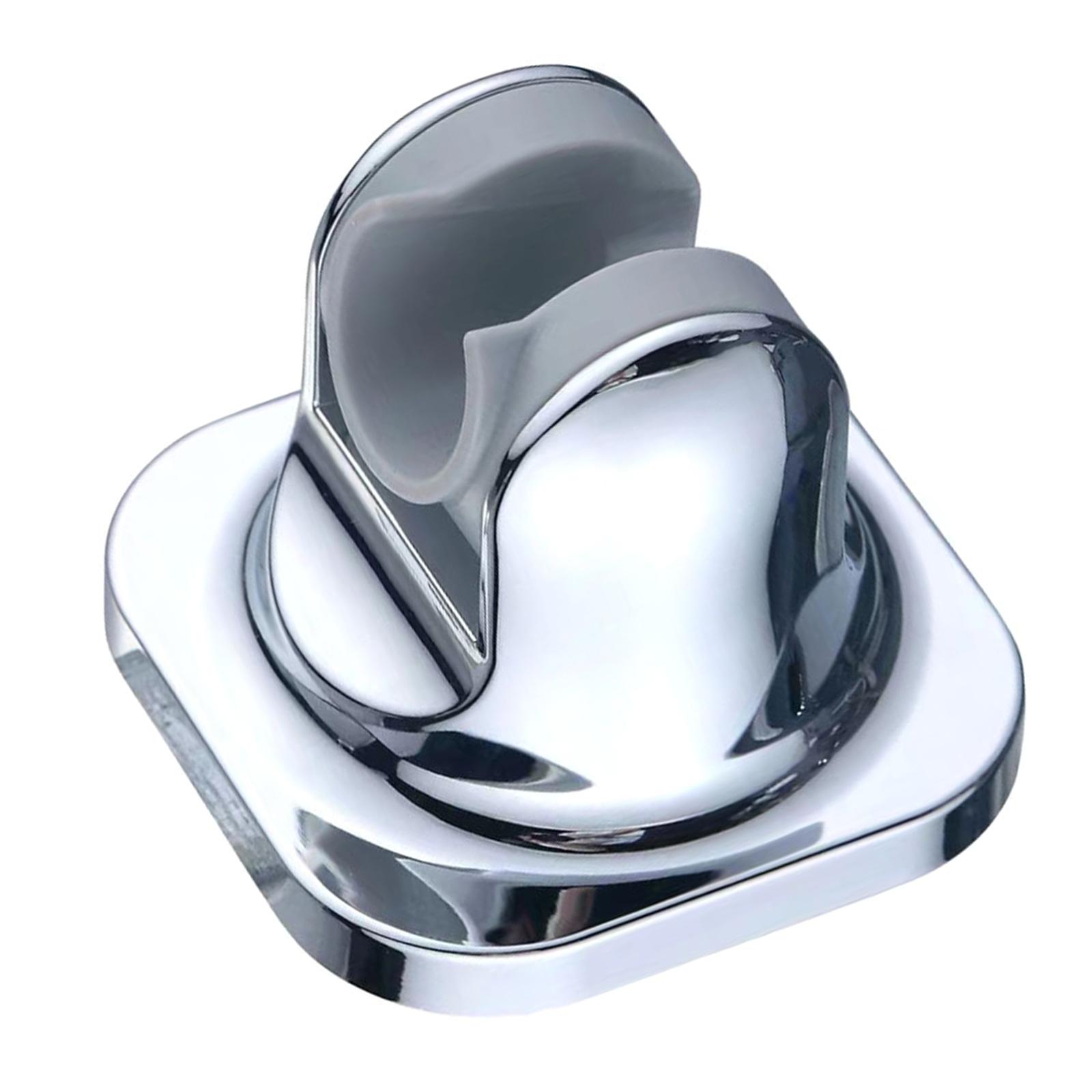 

Versatile Shower Mount with Powerful Adhesion Tool Frees Setups Shower Head Support Upgrades Rack for Handheld Sprayers серебряный