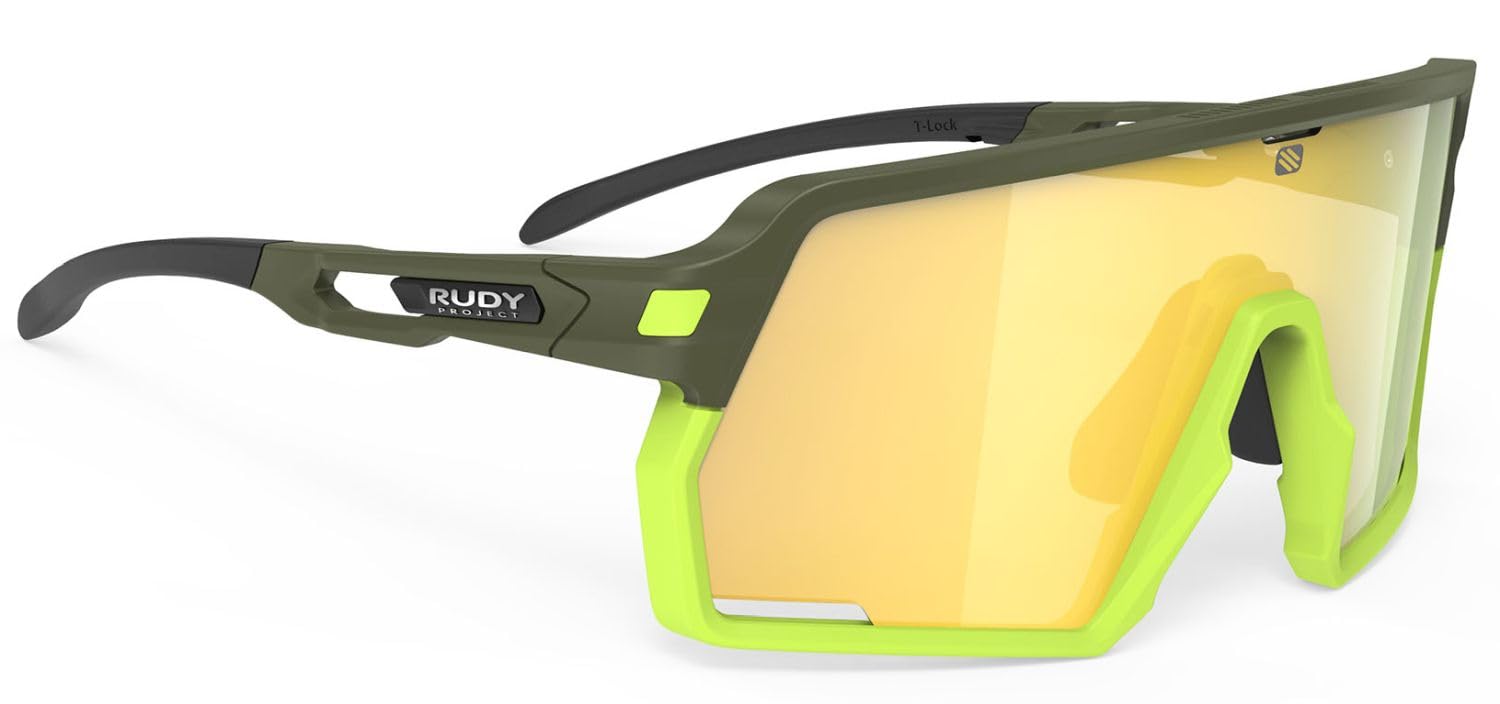 

Солнцезащитные очки Kelion Olive матовая оправа желтые линзы Линзы 144 мм [RUDYPROJECT] Многолазерная ширина