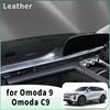 For OMODA 9 SHS PHEV OMODA C9 (NOT FOR EU SHS‑P Big AR‑HUD) Dash Mat Dashboard Cover Dashmat Anti-Reflection Sun Protection