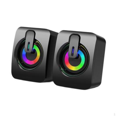 2ks USB Mini Speaker Plug and Play počítač pro notebook stolní PC