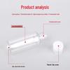 PET Transparent Flip-Top Liquid Dispenser Bottle, 10-50ml