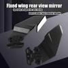 For CBR500R 600R 600RR 2025 2024 Motorcycle Invisible Winglet Mirror Kit Adjustable Rearview Mirror Wind Wing Reflector Spoiler Rearview Mirror