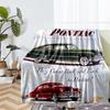 Pontiac Theme Printed Blanket - Perfect for Couch, Bed, Travel & Outdoor Use | Machine Washable, Cozy & Durable.