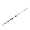 1pc 500mm MGN12 Miniature Linear Rail Guide Rail 12mm Width 2pcs MGN12B Slide Blocks