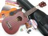5-Piece Beginner Ukulele Set (Aria AU-1, Instruction Book with DVD, Case, Tuner, and Picks)