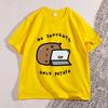 No Thoughts Only Potato Graphic T Shirts Men Women Casual Crewneck Tshirt Men's Short Sleeve Tees Unisex Y2k Streetwear Clothes