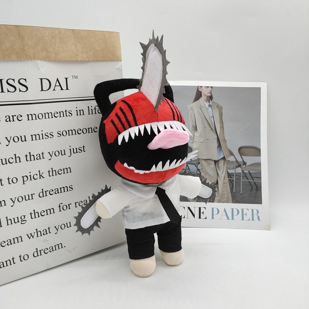 Denji Chainsaw Man Plush Toy For Anime Fans Eco-friendly Pp Cotton Material 30cm Size Perfect Decoration