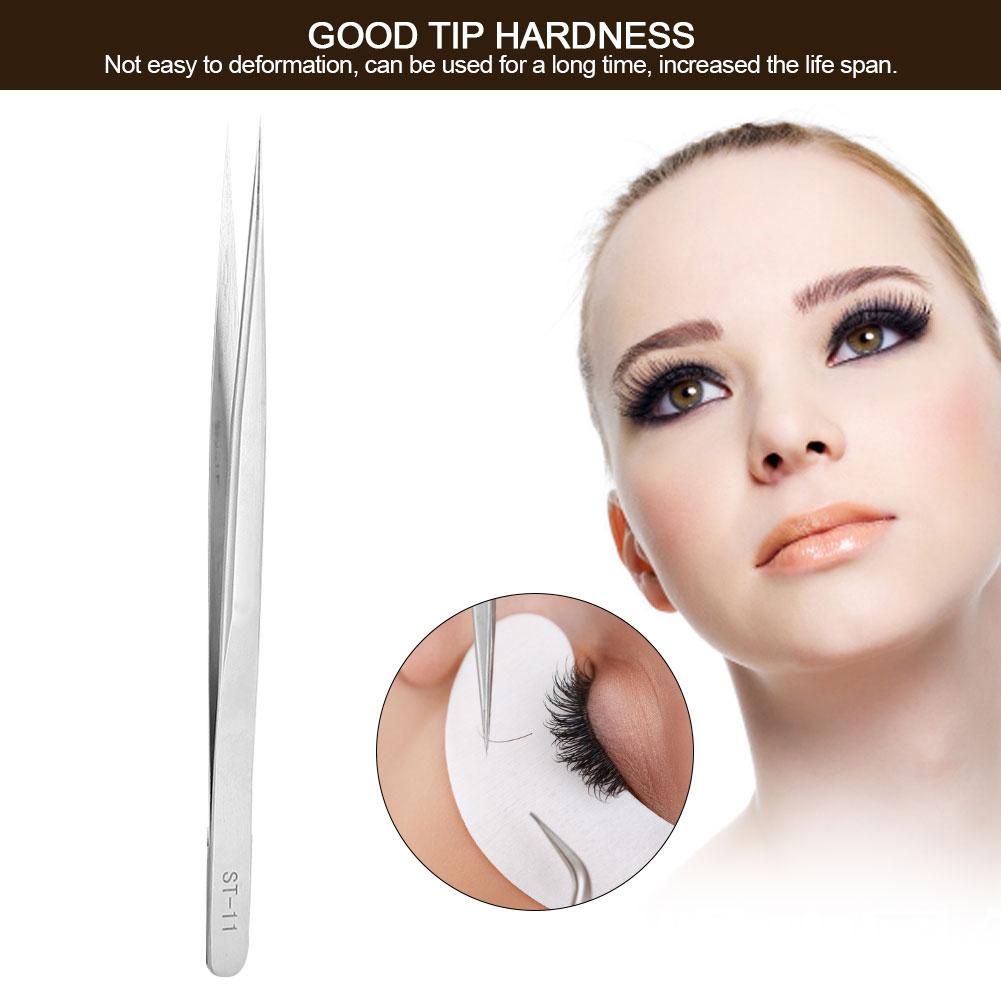 4 Types Grafting False Eyelashes Stainless Steel Tweezers Eye Lashes Extension Kit ST 11