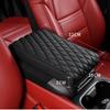 Car Armrest Pad: Leather, Universal, All-Season, Ergonomic Elbow Support Pillow.