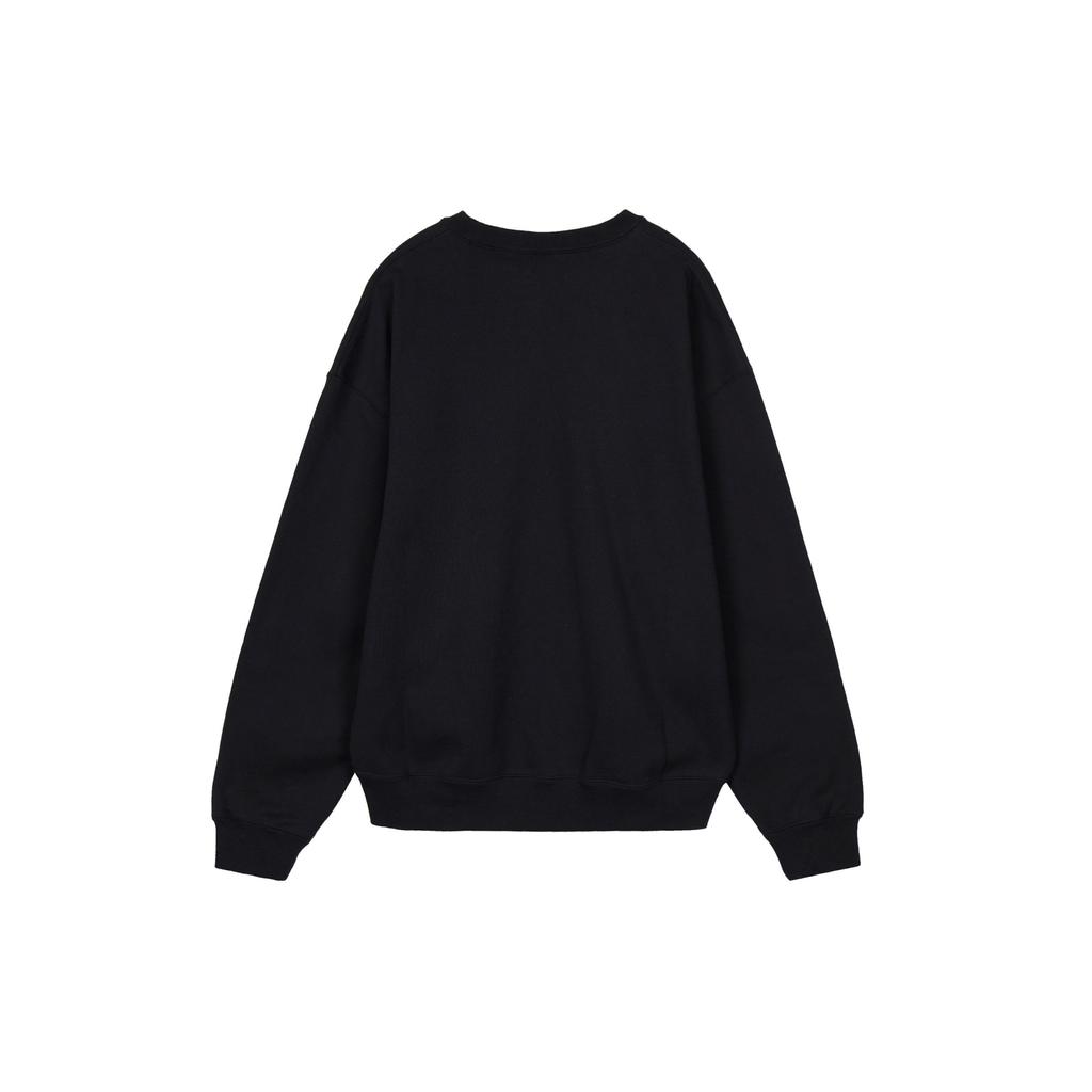 Nike SB Fleece Crewneck Loose Casual Sports Long Sleeve Sweatshirt Unisex Sweatshirt Black FB8434-010