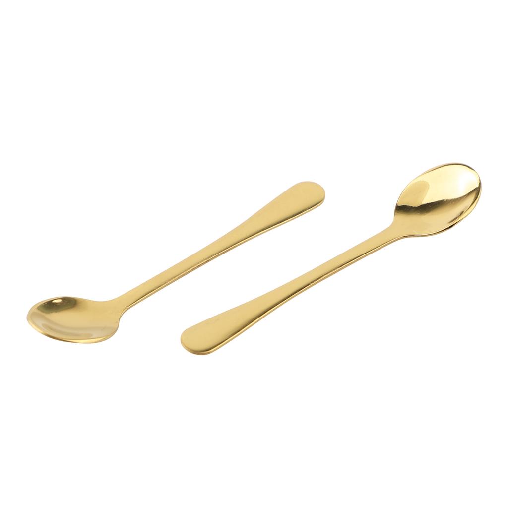 Alltagsbenutzer Edelstahl Löffel Gewürzschaufeln 7,5*6 cm 304 Edelstahl Leicht zu Reinigen Elegantes Design Ergonomische Griffe