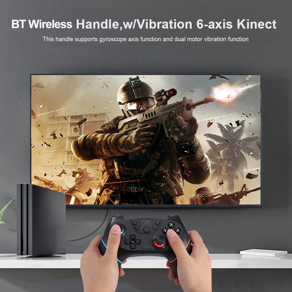 For Switch Pro Controller Wireless Controller 6-Axis Motion Sensor Bluetooth-Compatible for Switch