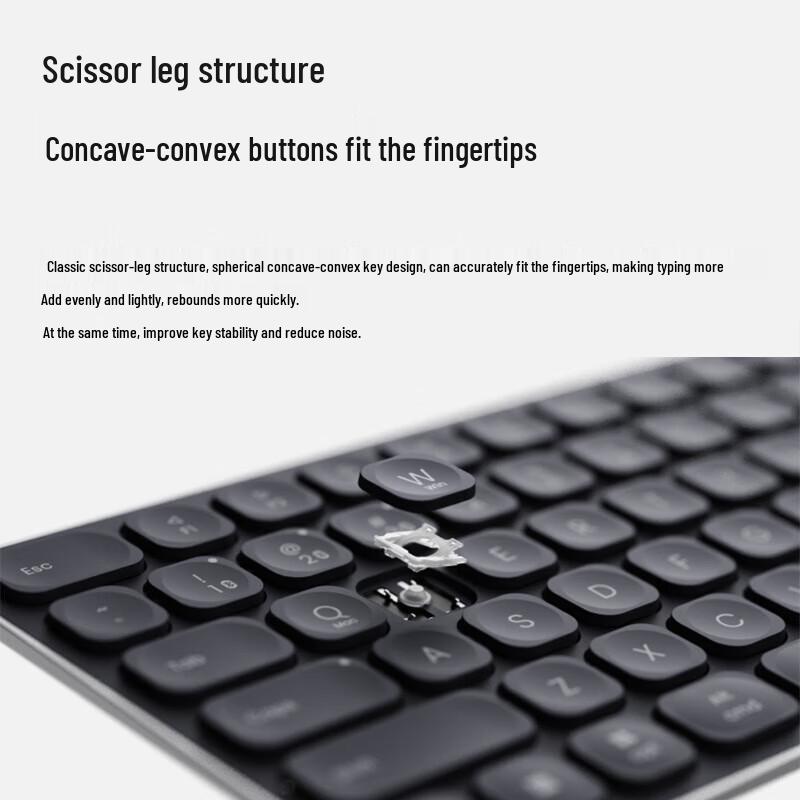 Rapoo NX8000 Wireless Silent Compact Keyboard Mouse Combo