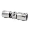 Strong Steel Shower Door Brackets No Tool Need Shower Hinges Corrosion Resistant Bathroom Hardware for Household Use