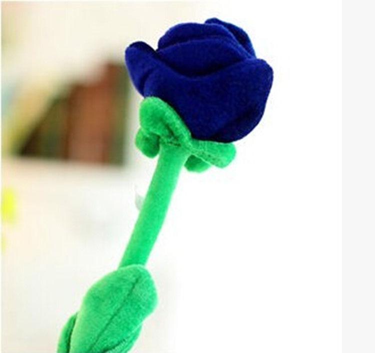 Simulation Rose Plush Toy Creative Curtain Buckle Wedding Event Gift Decoration Gift Labeling Wholesale