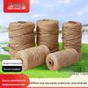 Multi-specification Handmade Jute & Hemp Rope for DIY, Cat Climbing Frames, Weaving, and Tug-of-War Decor