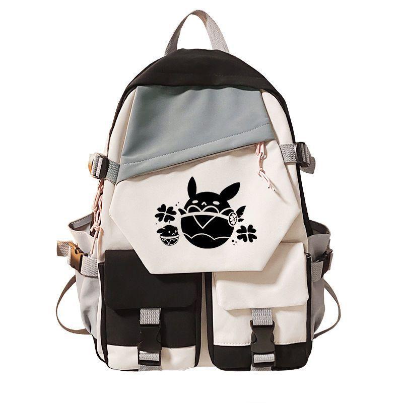 Chinchilla Yuanshen Printed Fashion Backpack Junior High School Students Elementary School Bag Cartoon Backpack