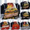 3D Print Joey Logano 22 2X Champion Blanket Soft Sofa Cover Throw Blanket Fleece Tapestry Warm Bed Blankets for Bedroom Couch