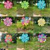 Colorful Outdoor Peacock Double-Layer Large Windmill for Scenic Areas and Night Markets