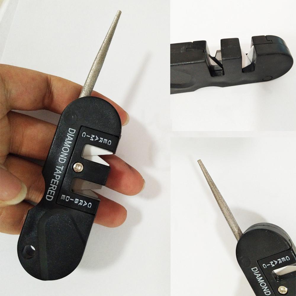 (Kuře Kung Pao)Venkovní kapesní EDC skládací ořezávátko Keramické karbidové diamantové kuželové nástroje