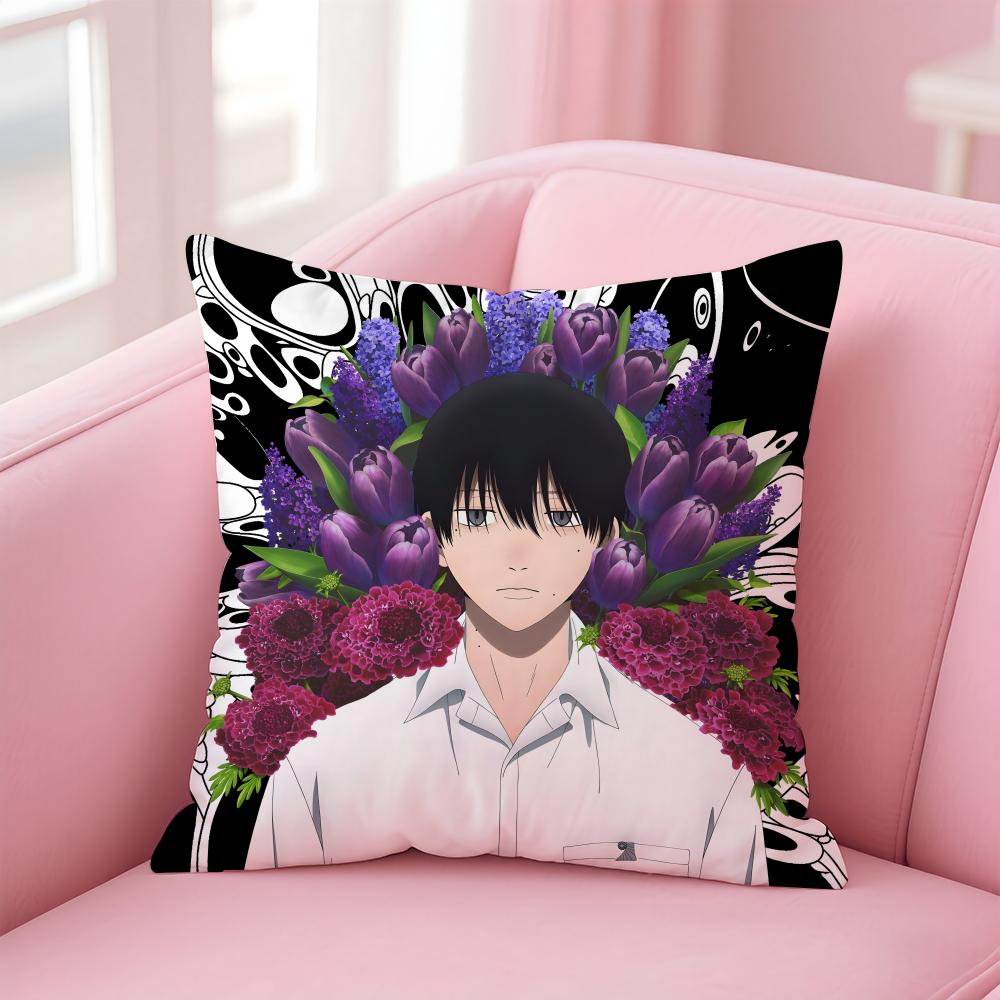 Anime T-The S-Summer Hikaru D-Died Cushion Cover Comfortable Reversible Pillow Cover Ideal for Car Sofa Bedroom & Beyond