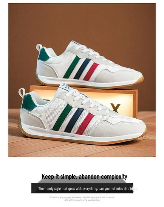 Grenzüberschreitende Forrest Gump Herren Casual Low-Top Sneakers – Vielseitige, Trendige, Bequeme Outdoor-Sportschuhe