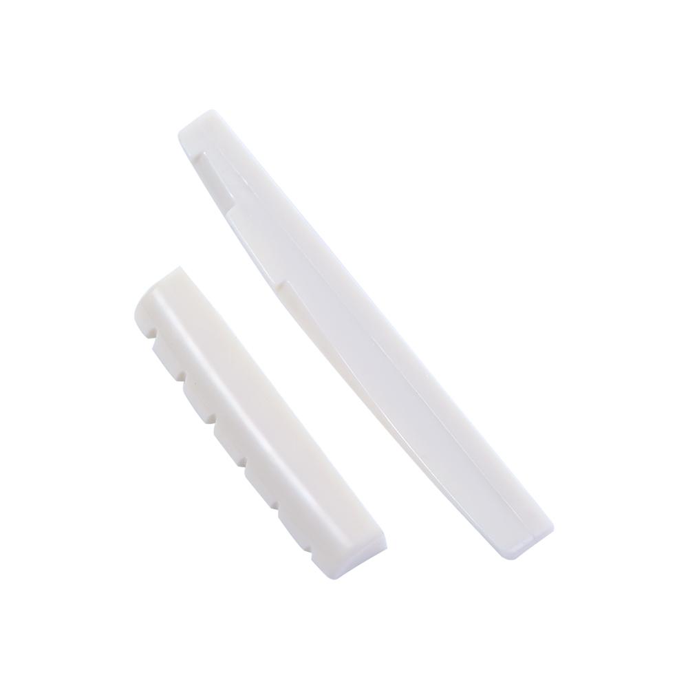 Portable Classica Guitar Accessories Plastic Saddle Bridge Pins Guitar Nut