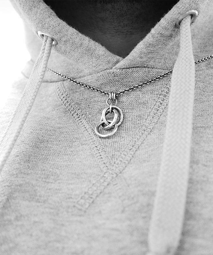 Froid 3Cp Trinity Necklace [925 Sterling Silver]
