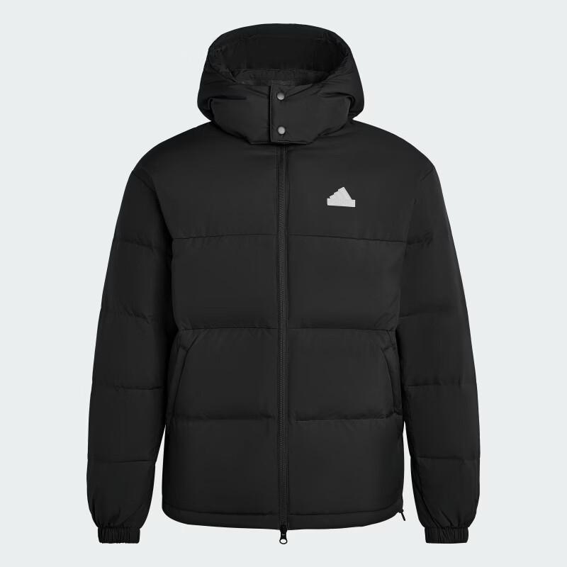 Унисекс пуховик Adidas KF8761 L чёрный