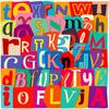 50 English Alphabet Stickers for Early Childhood Education: Cartoon Design for Kids