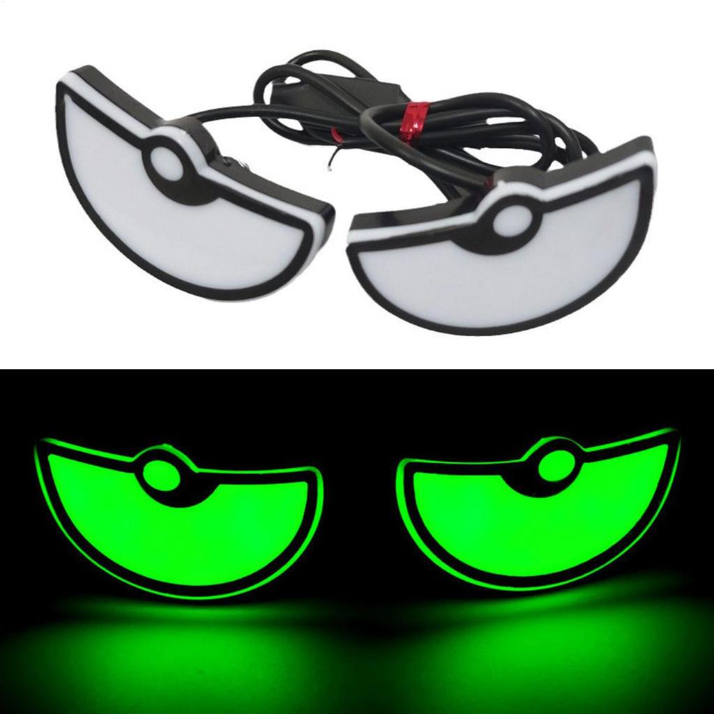 Head Lights For Car Waterproof Energy-Saving 2-Piece Car Windshield LED Eye Lights For Truck RV SUV Sedan Window Windshield