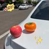 Apfel Frucht Auto Schmuck für Konsole - Elektrofahrzeug Innen-/Außendekoration Weihnachten