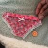 Cute Lace Coin Purse Pvc Panties-Shaped Mini Storage Bag With Zipper Strawberry Makeup Bag Great Party Gift Birthday Present