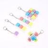 1Pcs Boys Girls Anti Stress Finger Keyboard Games Keychain Without Light 9 Keyboard Key Toy For Adults Antistress Toys