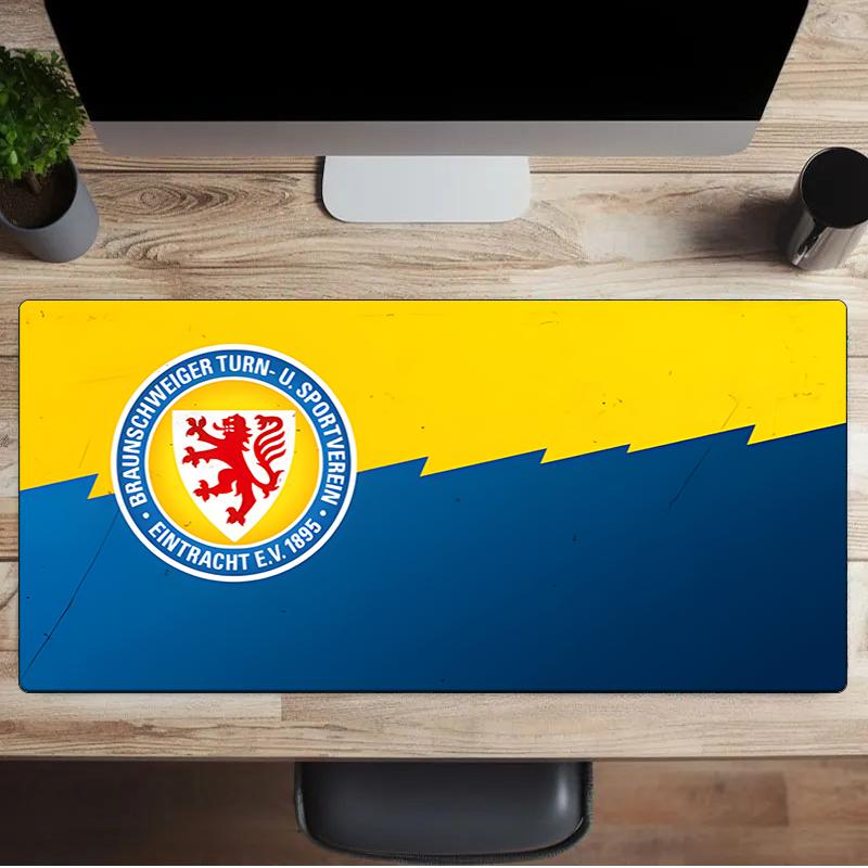 Braunschweig Fc Crest Design Mouse pad, Gaming Mouse Pad, keyboard pad, Desk Decor for computer notebook Fan Gift Birthday Gift