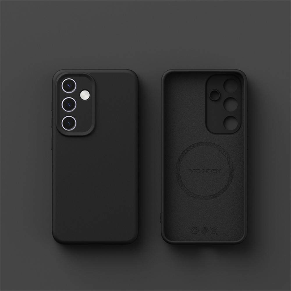 Original Liquid Silicone For Magsafe Magnetic Case For Samsung S25 S24 S23 S22 Ultra Plus A56 A16 A55 A54 Wireless Charge Cover