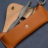 Handmade Genuine Leather Glasses Case Portable Sun Glasses Spectacle Case  Man/Women