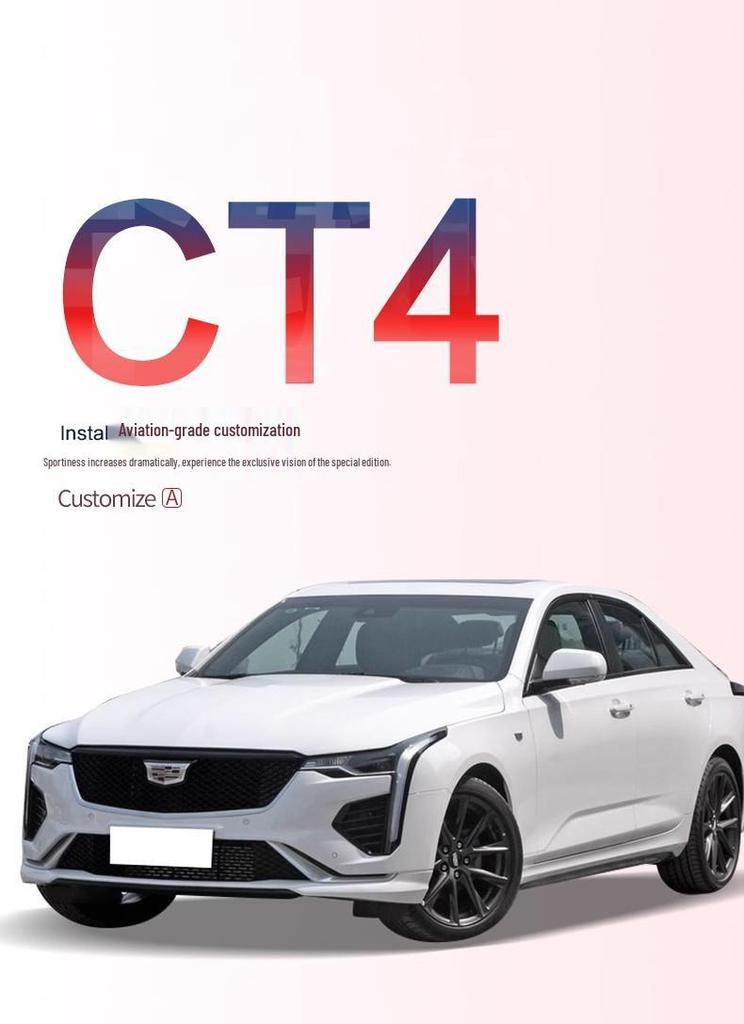 Cadillac CT4 Trunk Mat Waterproof TPE Interior Accessory