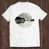 Guitar Tree Moon Birds Nature Funny Meme Gift Tee Gamer Cult Movie Music Mens Kids T Shirt C707