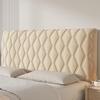 Lux Quilted Bed Headboard Cover: Thick, Soft Padding for Wood Backrest – Universal, All-Season Dust Cover.