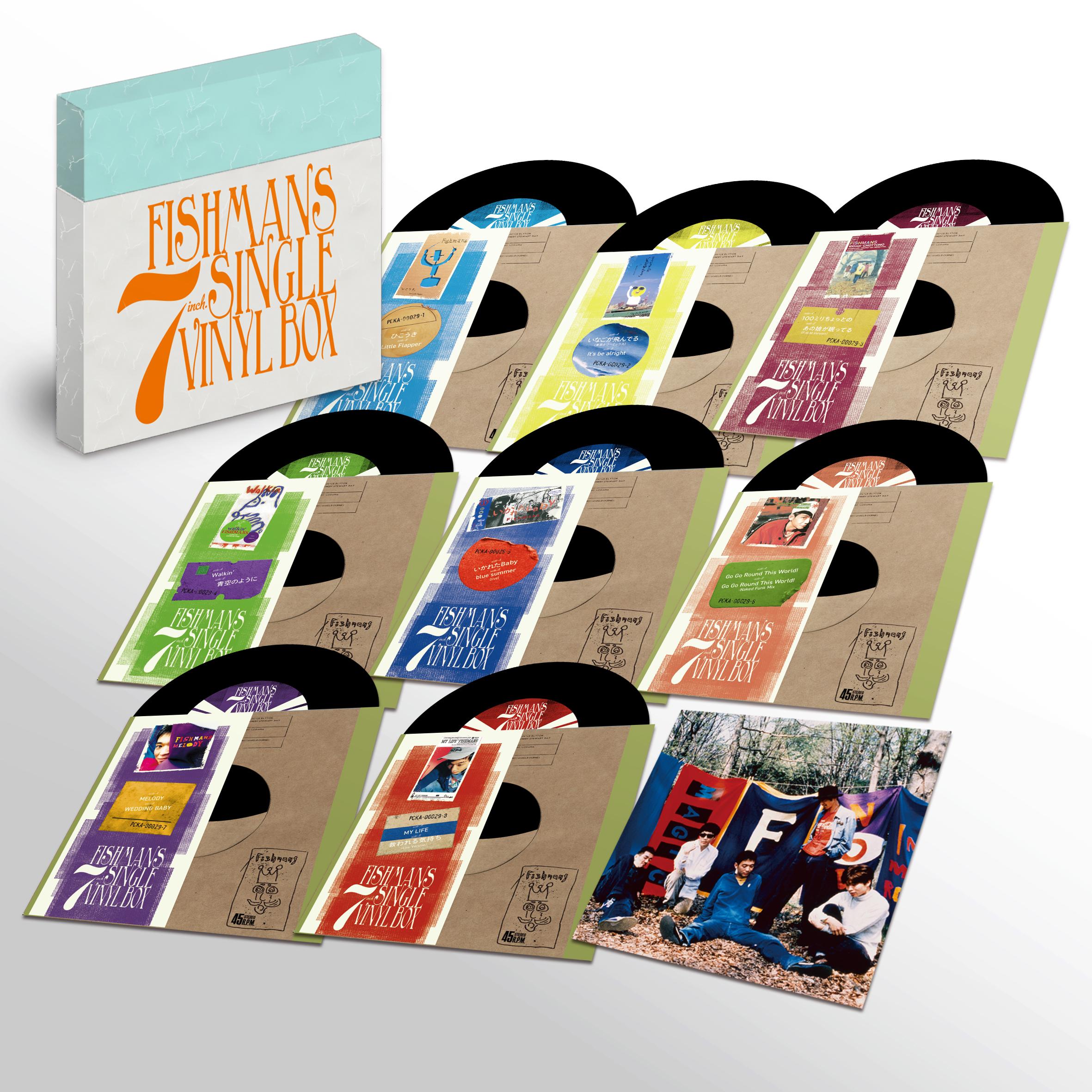 

7-дюймовая пластинка FISHMANS FISHMANS 7INCH. ОДИН ВИННИЛОВЫЙ БОКС PCKA00029 PONY CANYON 2025 Япония Японский Поп-Рок