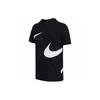Nike T-shirts Heren Zwart Ronde Hals Normale Rechte Pasvorm DD3350-010