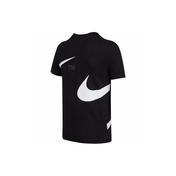 Nike T-shirts Heren Zwart Ronde Hals Normale Rechte Pasvorm DD3350-010